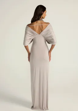 Ance Gria - Neve Dress in Grey Size XS for rent on The Volte - image 7