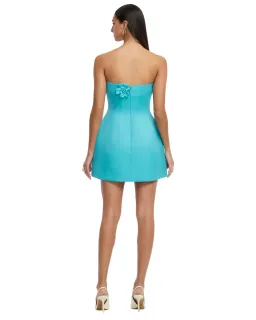Leo Lin Rosario Petal Bustier Mini Dress Size 10 for rent on The Volte - image 2