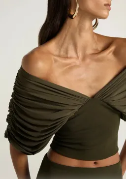 Ance Gria - Neve Mini Set in Olive Size S for rent on The Volte - image 3