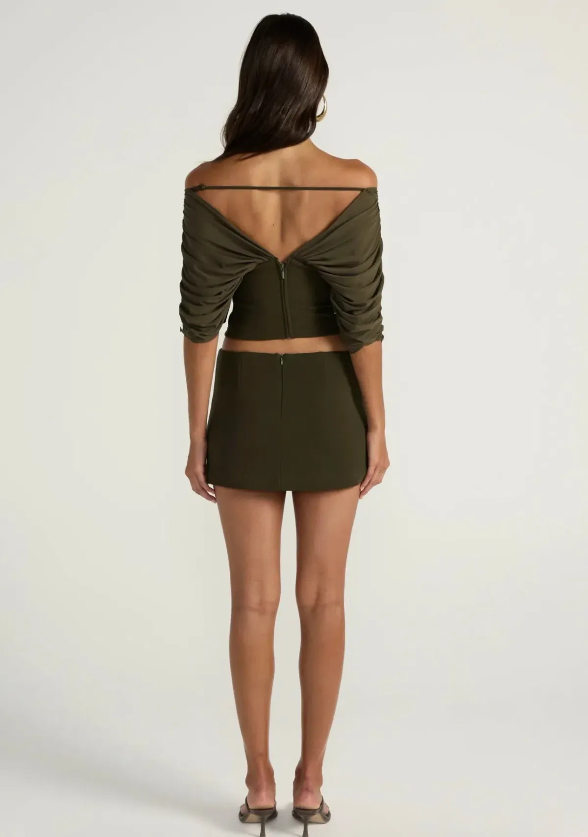 Ance Gria - Neve Mini Set in Olive Size S - Image 6