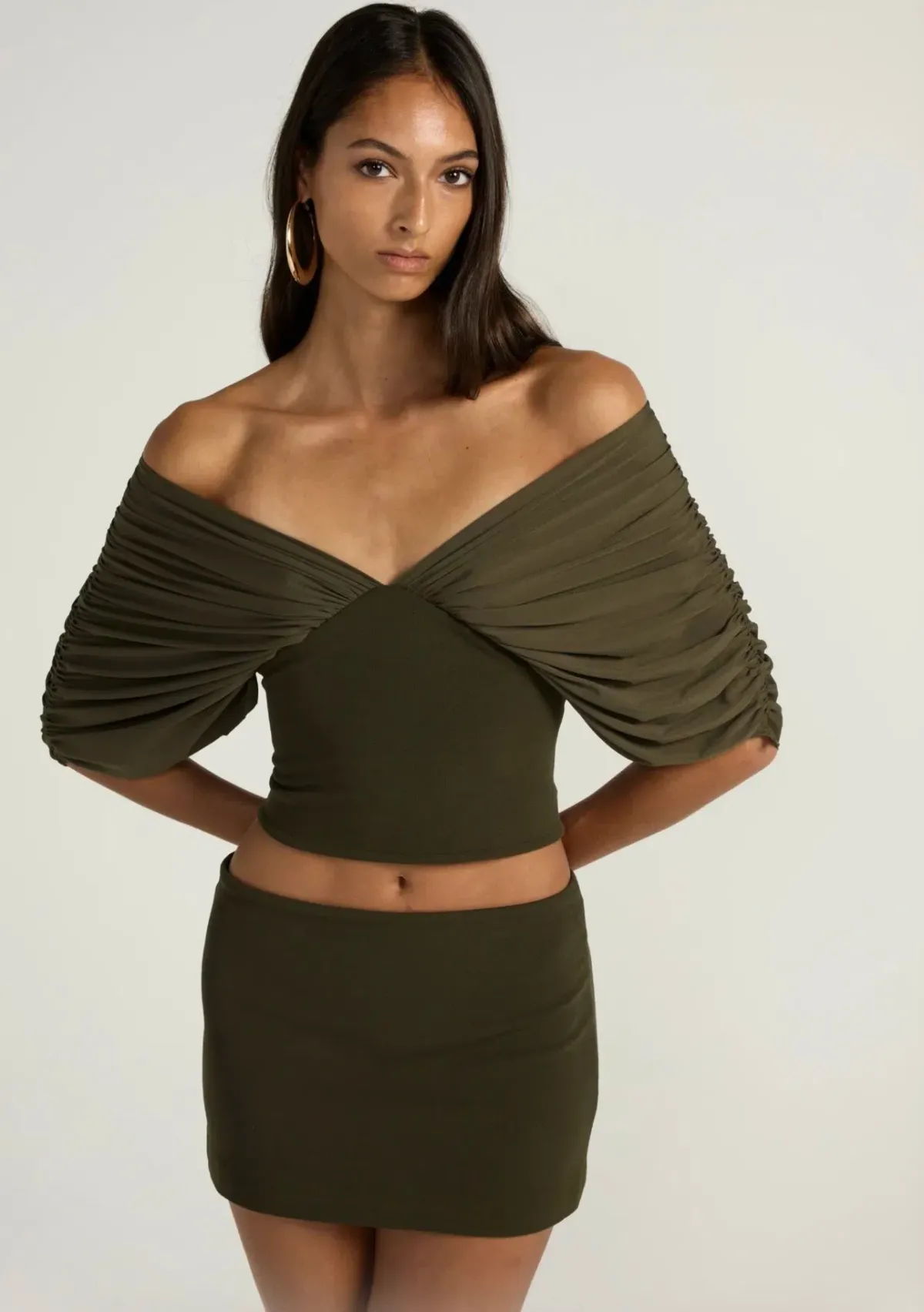 Ance Gria - Neve Mini Set in Olive Size S - Image 2