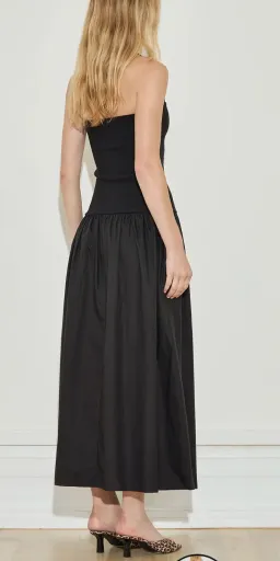 Maison Essentiele Buckle Dress in Black - Size Small for rent on The Volte - image 3