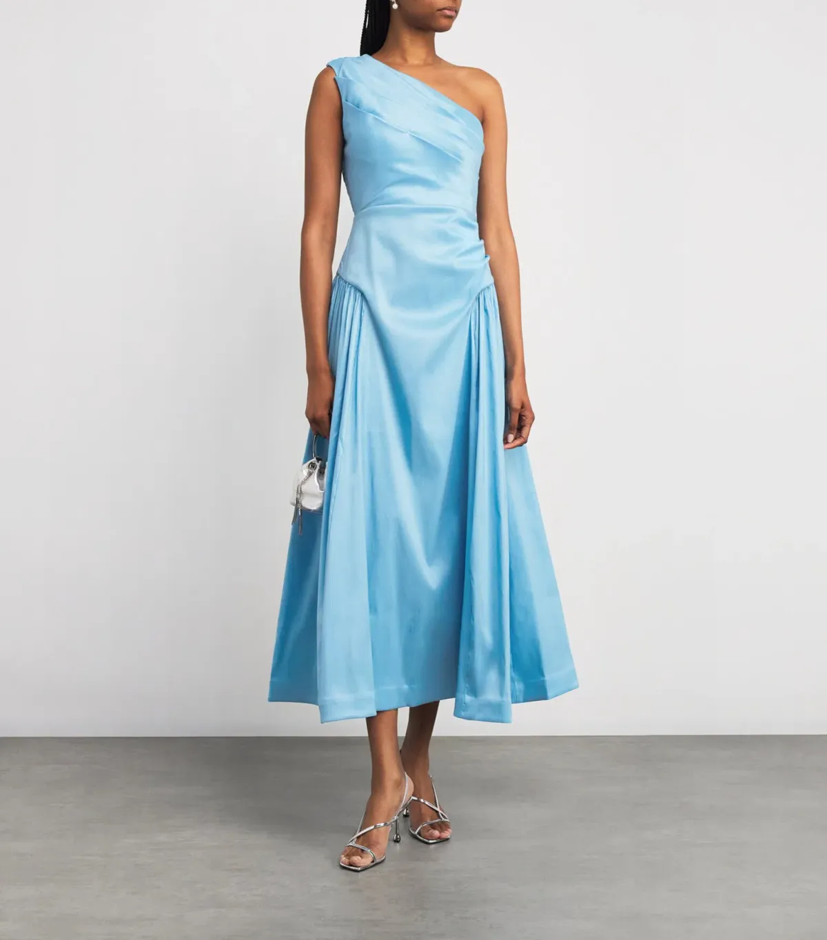 Rachel Gilbert Banksia Midi Dress in Blue Size 0 / AU6 for rent on The Volte - main image