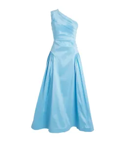 Rachel Gilbert Banksia Midi Dress in Blue Size 0 / AU6 for rent on The Volte - image 3