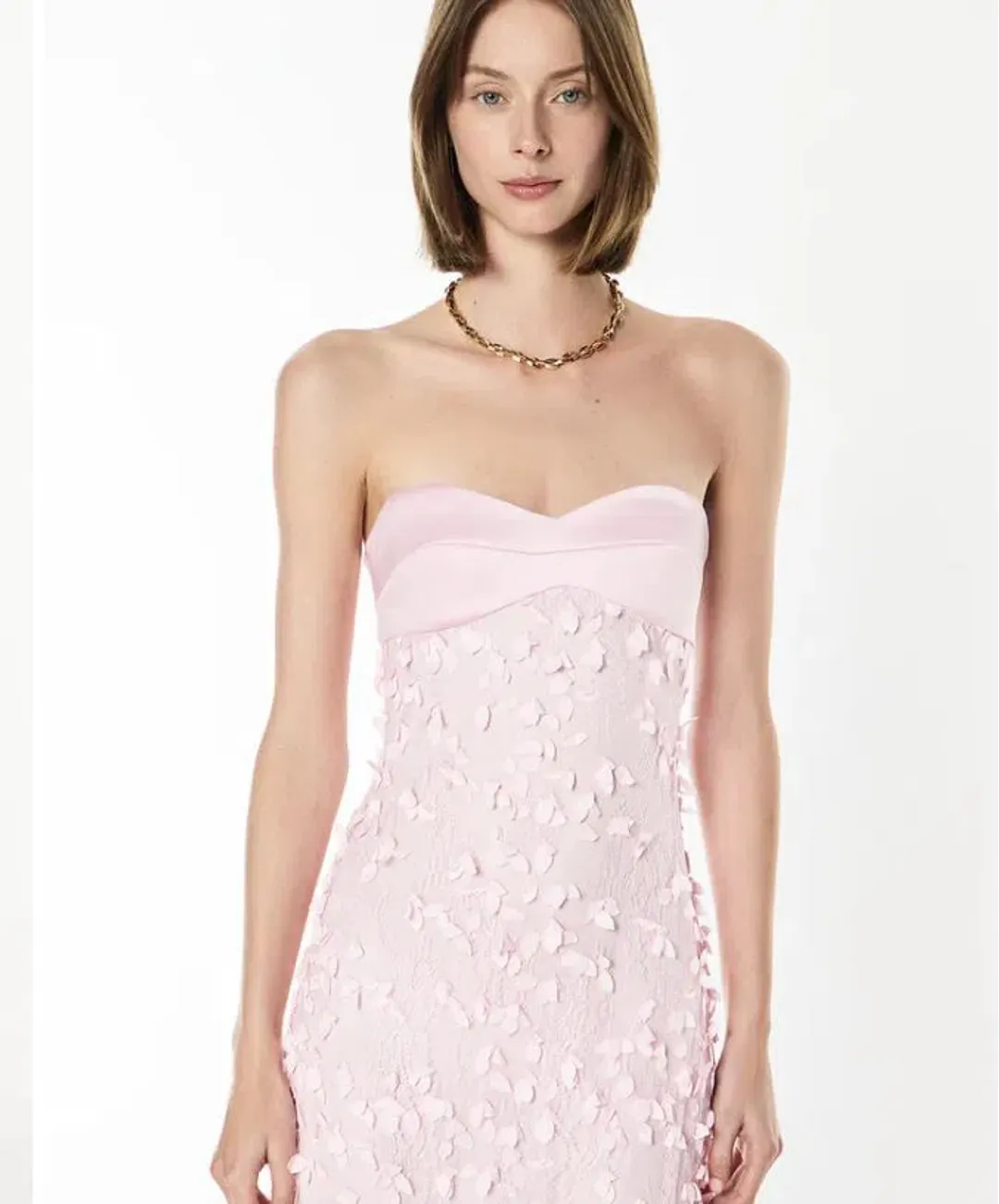 Manning Cartell Enchantment Gown in Petal Pink Size 6 for rent on The Volte - main image