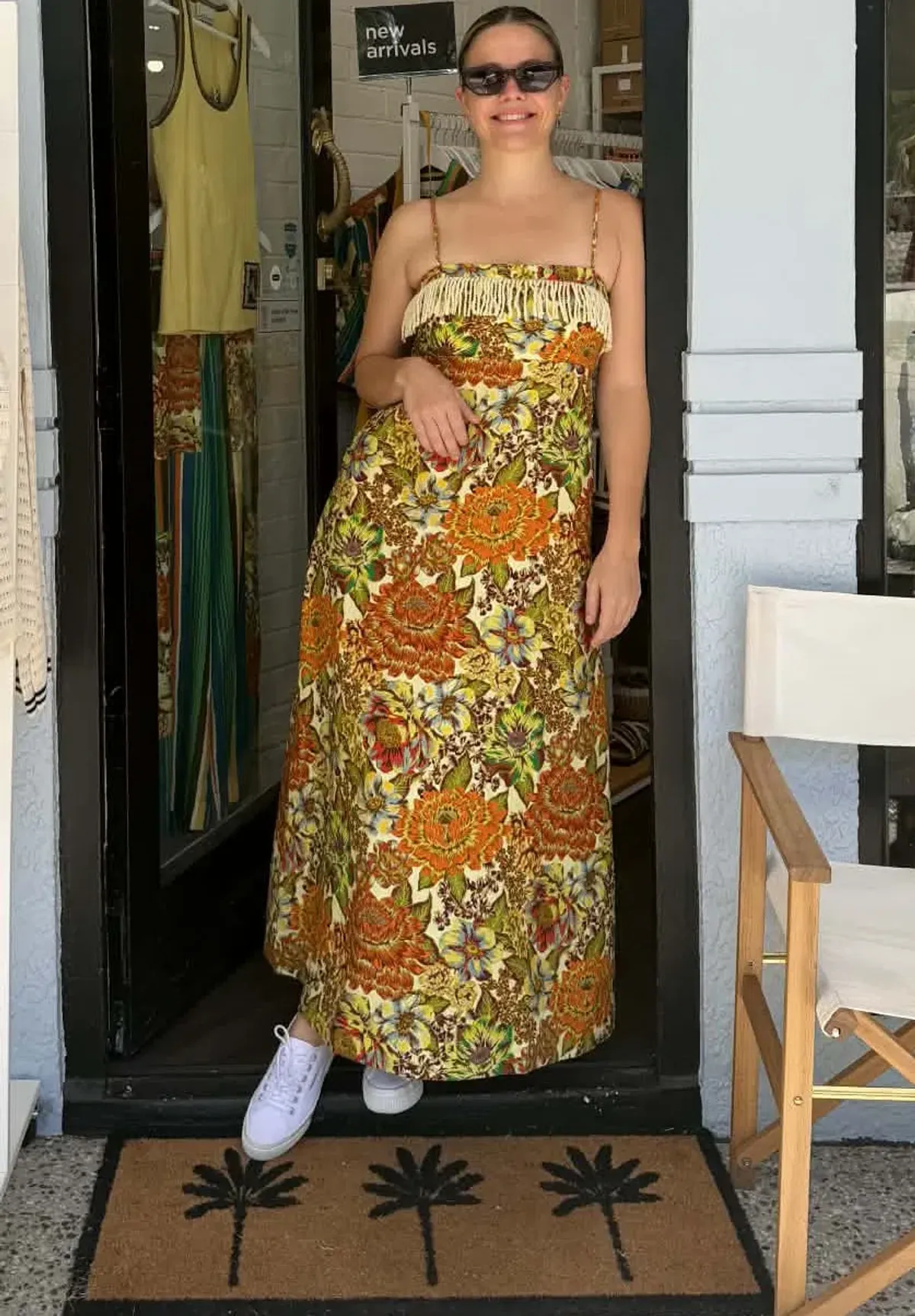 ALEMAIS LANA SQUARE DAY DRESS SIZE 14 - Image 3