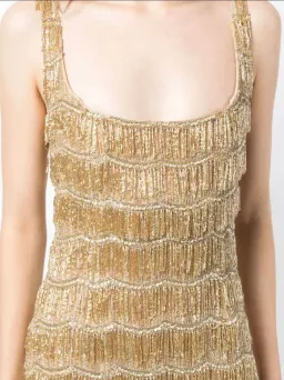 Rachel Gilbert Sadie Gown Gold 4/AU14 for rent on The Volte - image 6