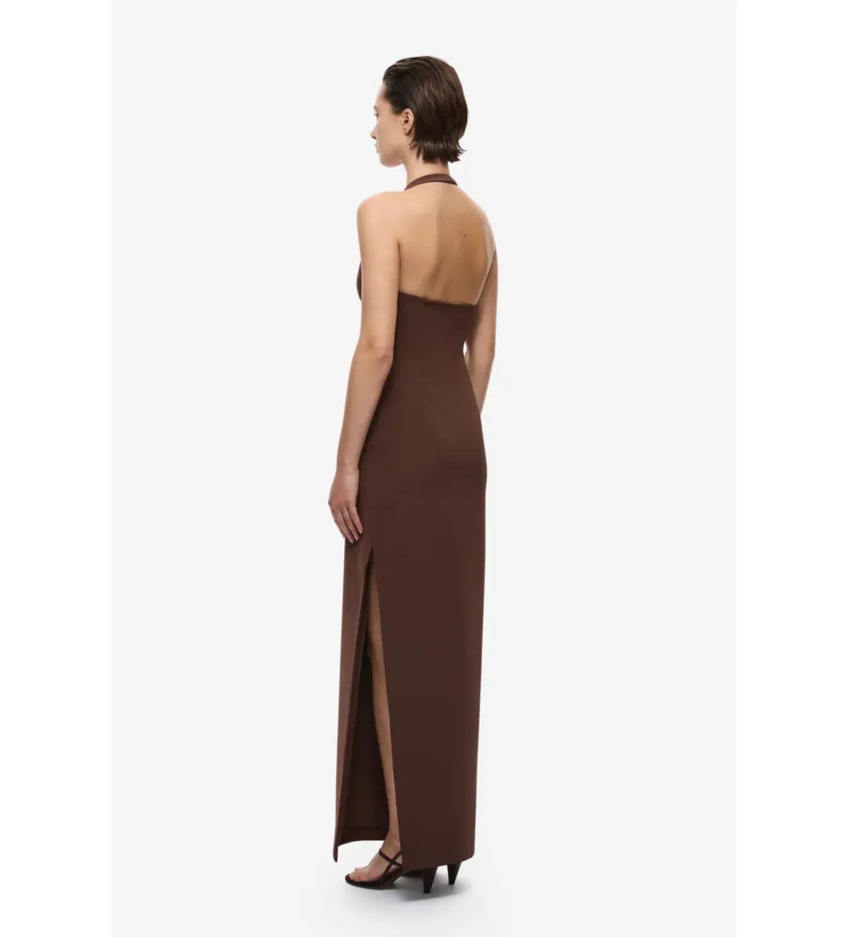 Misha Alusia Dress in Chocolate Size M/AU10 - Image 3