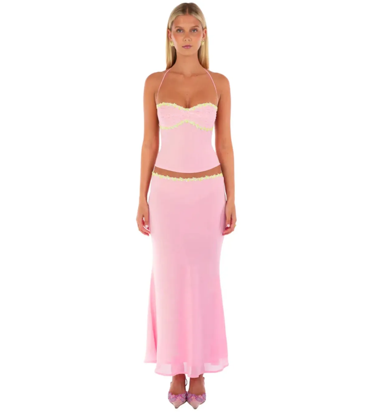 I Am Delilah Jemima Set in Lemonade Size M/AU10 - Image 1