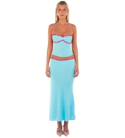 I Am Delilah Jemima Set in Sapphire Size XS/AU6 for rent on The Volte - image 1