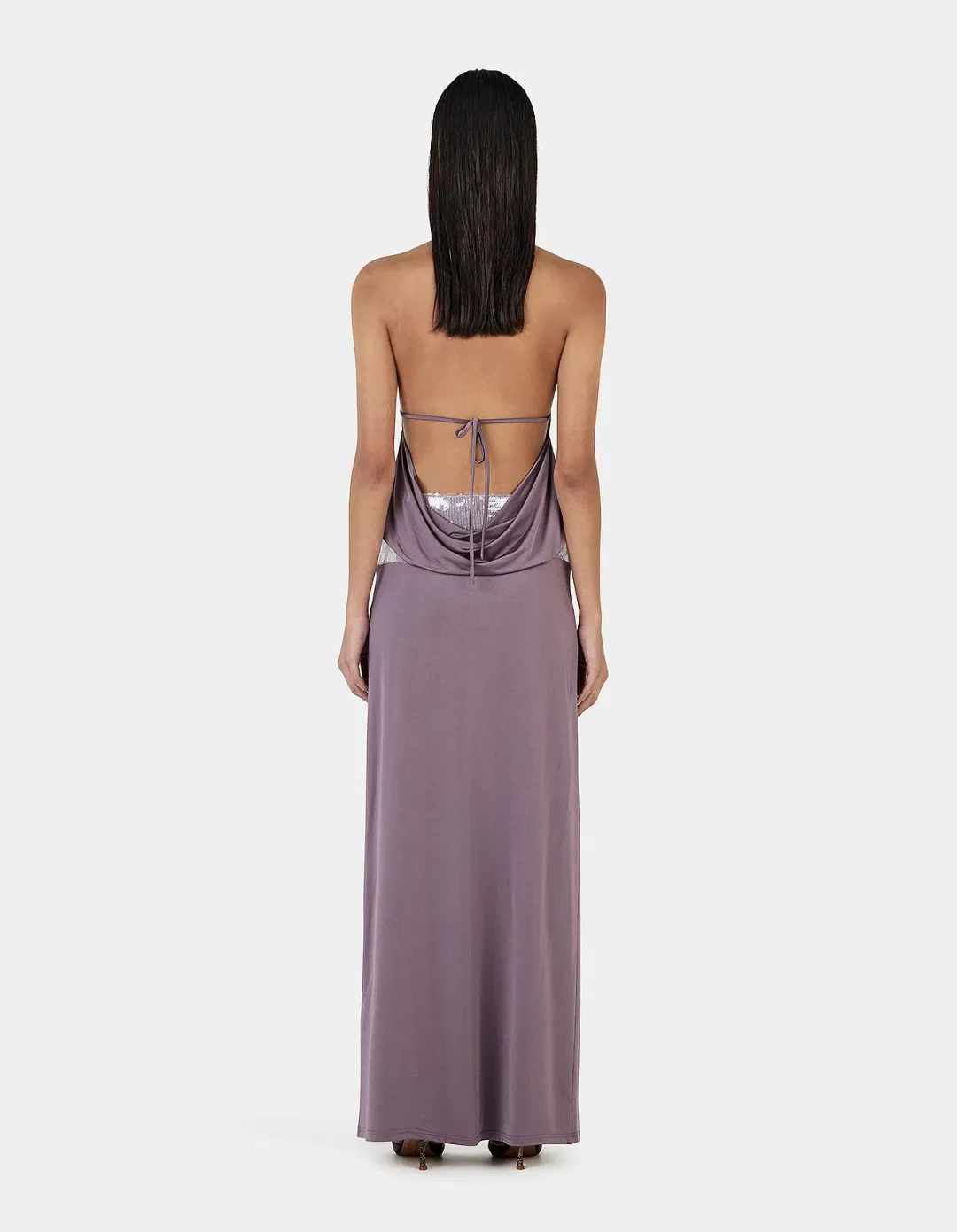 Ownley Aubergine Kyra Top & Francesca Skirt set size S for rent on The Volte - main image