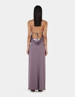 Ownley Aubergine Kyra Top & Francesca Skirt set size S for rent on The Volte - image 2