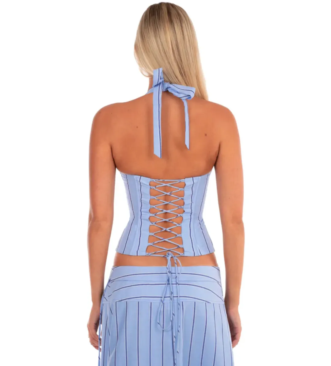 I Am Delilah Sabrina Set in Bluebell Size S/AU8 for rent on The Volte - main image