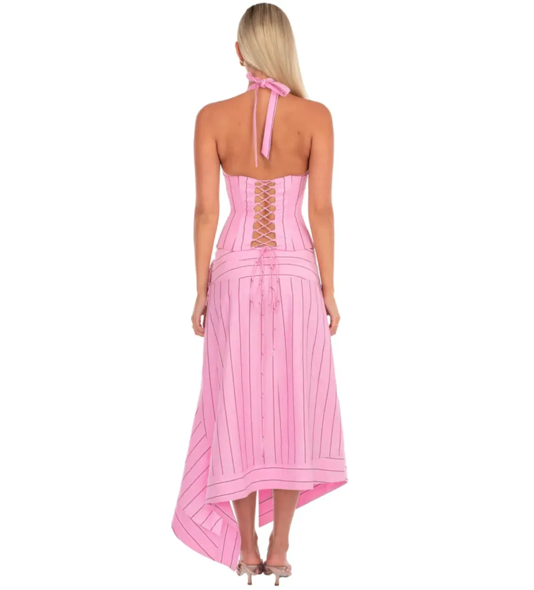 I Am Delilah Sabrina Set in Sangria Size XS/AU6 for rent on The Volte - main image