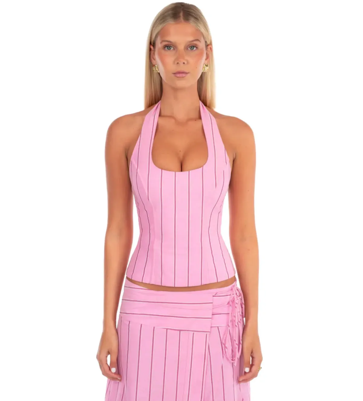 I Am Delilah Sabrina Set in Sangria Size S/AU8 - Image 2