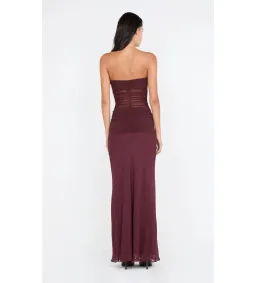 Bec & Bridge Noemi Strapless Gown in Plum Size AU8 for rent on The Volte - image 2