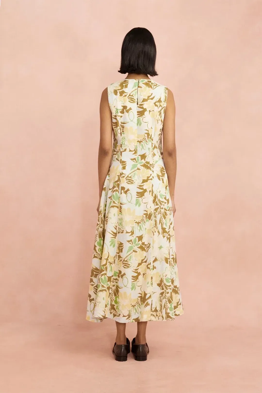Lovaan Pollyanna Dress Hilary Print Size 8 for rent on The Volte - main image