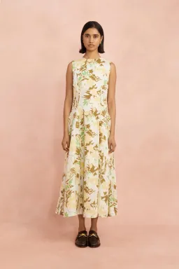 Lovaan Pollyanna Dress Hilary Print Size 10 for rent on The Volte - image 1