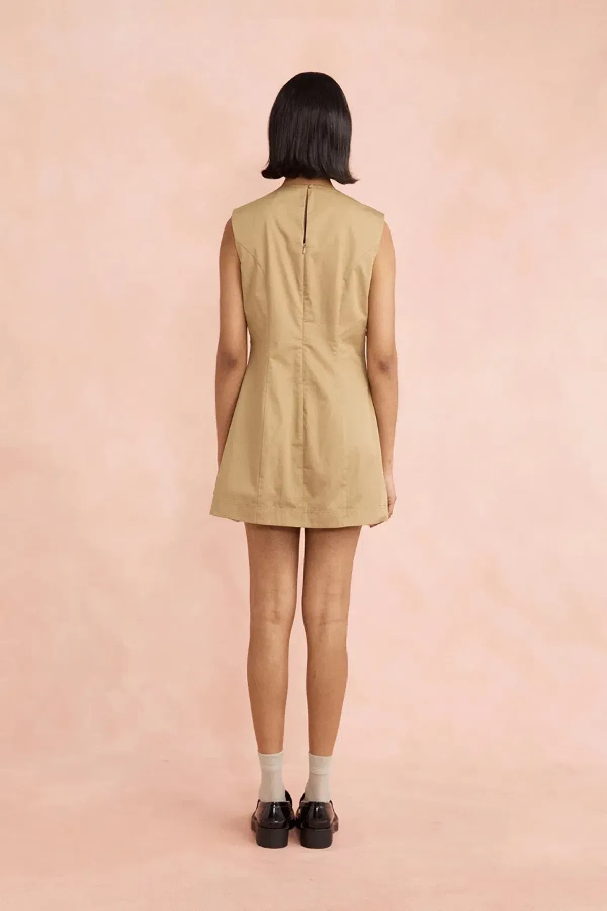 Lovaan Hannah Cedar Mini Dress Size 8 - Image 3