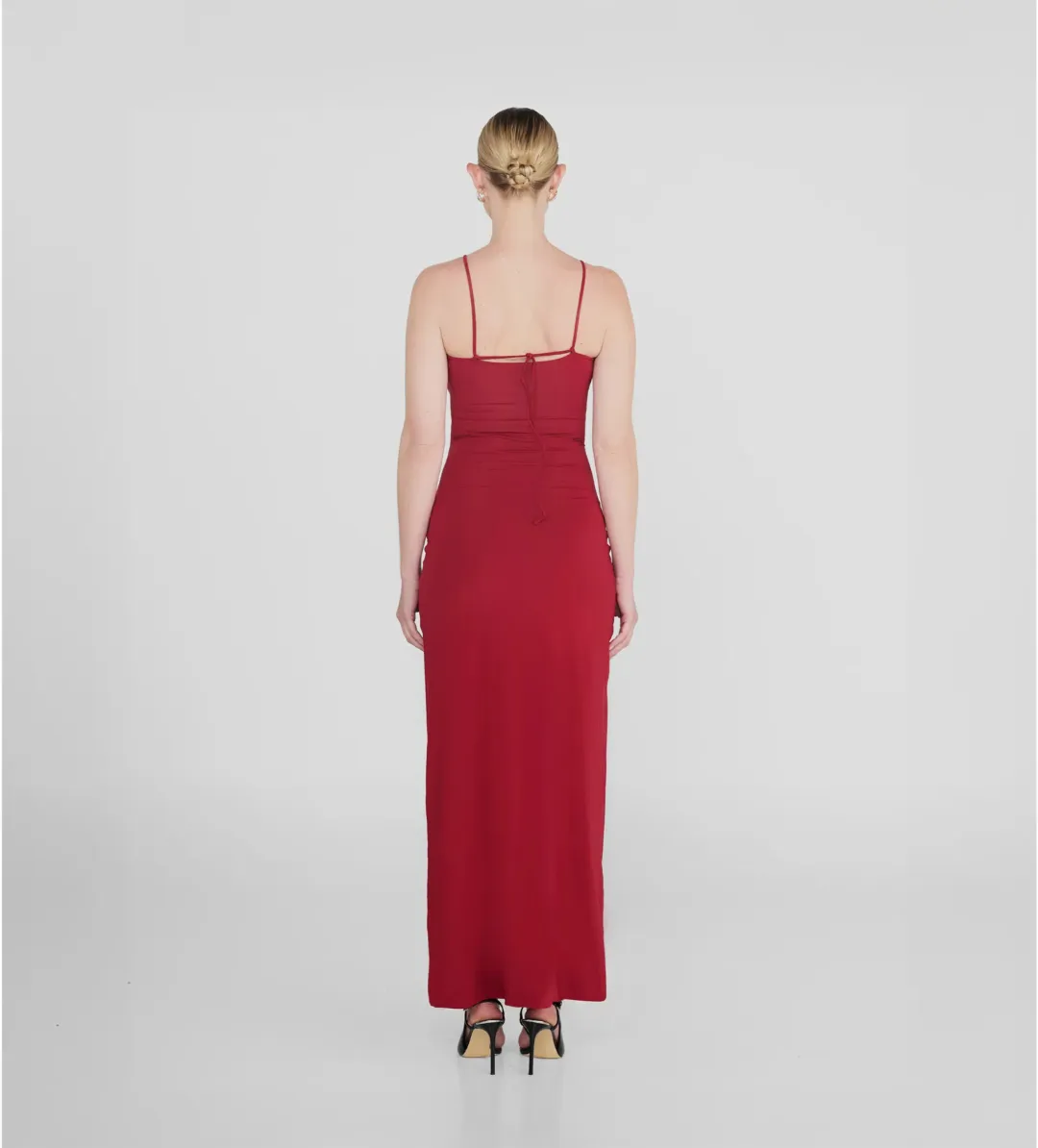 Maygel Coronel Veranera Dress in Carmesi One Size for rent on The Volte - main image