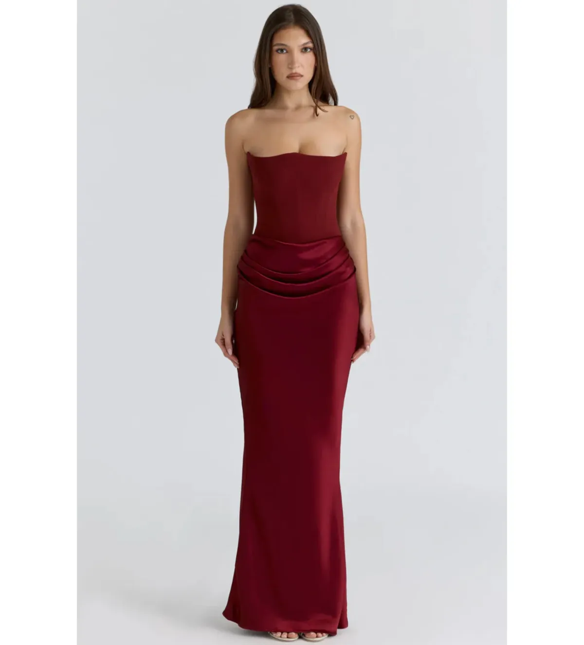 House of CB Persephone Dress in Wine Size S/AU8 - Image 1