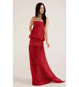 Ance Gria Romeo Gown in Red Size XS/AU6 for rent on The Volte - image 1