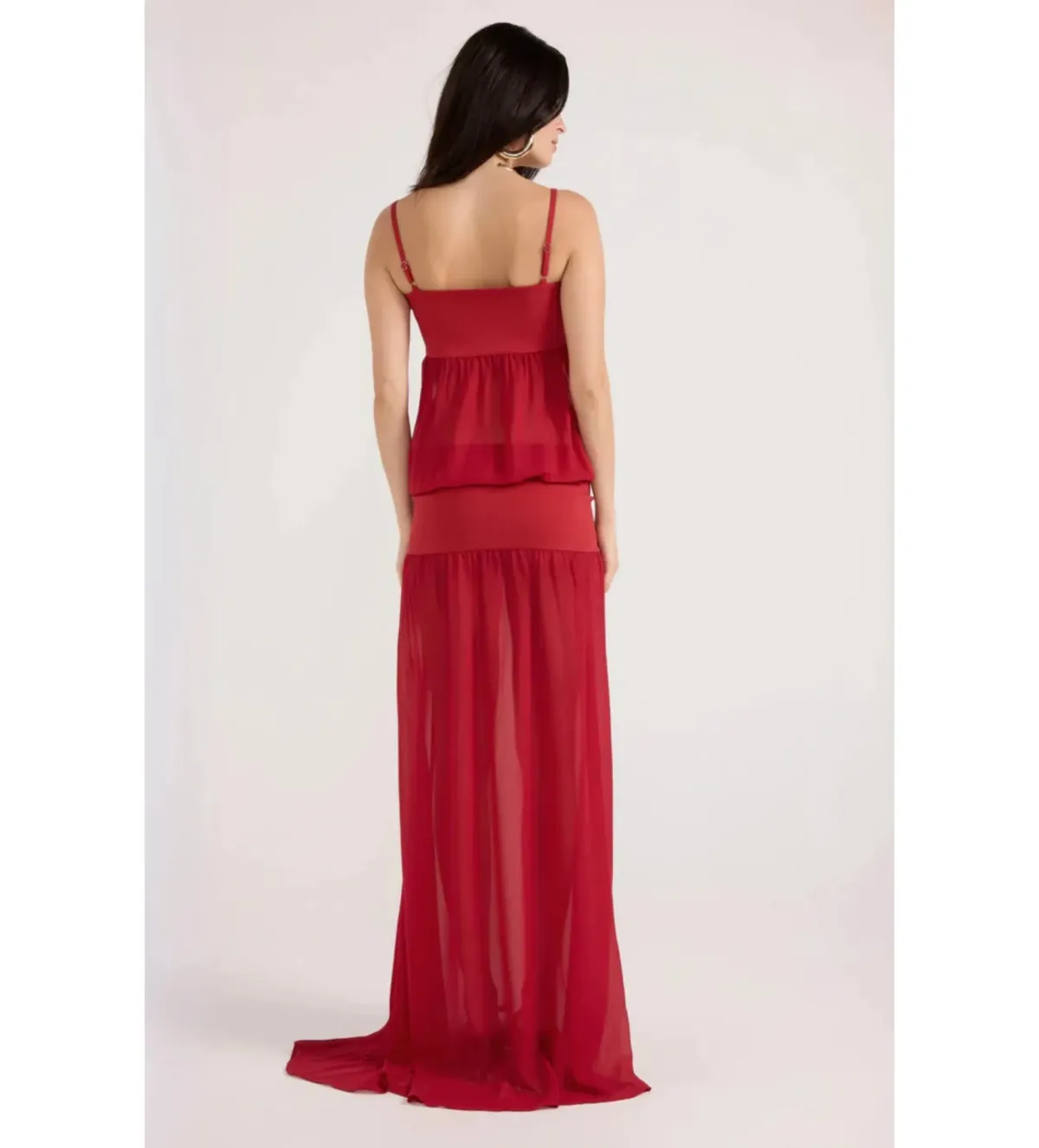 Ance Gria Romeo Gown in Red Size S/AU8 - Image 2