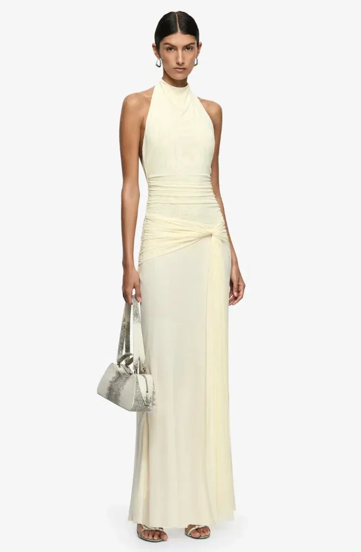 JASMIN HALTER DRESS | LEMON SORBET - SIZE 6 - Image 1
