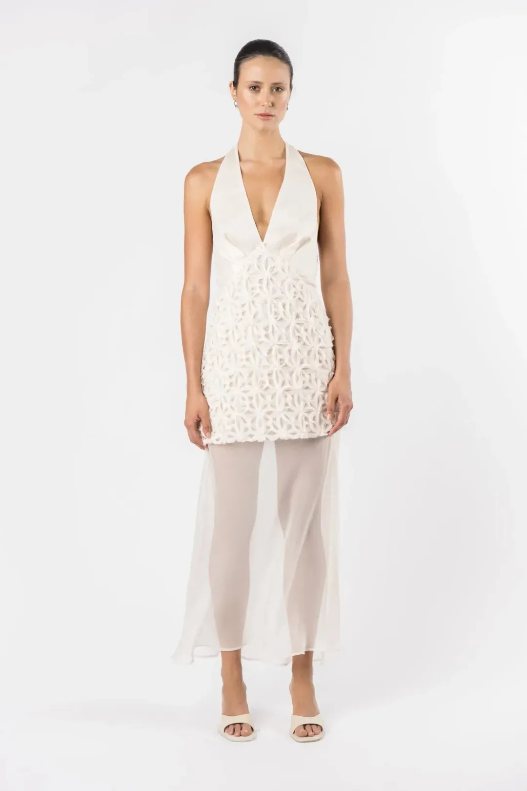 ONE FELL SWOOP - CLOE' DRESS - STAR JASMINE - SIZE M for rent on The Volte - main image