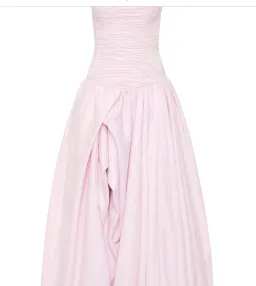 Violetta bubble hem maxi dress for rent on The Volte - image 7