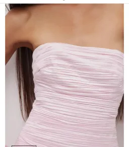 Violetta bubble hem maxi dress for rent on The Volte - image 4