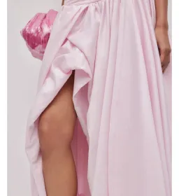 Violetta bubble hem maxi dress for rent on The Volte - image 6