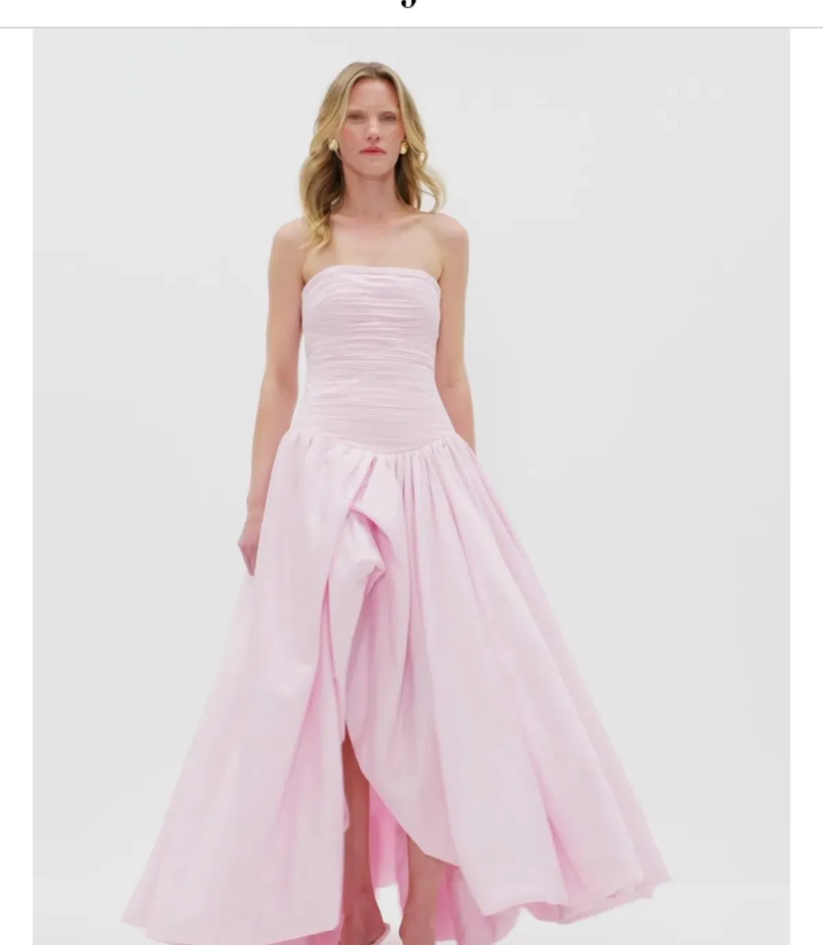 Violetta bubble hem maxi dress - Image 3