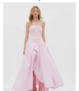 Violetta bubble hem maxi dress for rent on The Volte - image 3