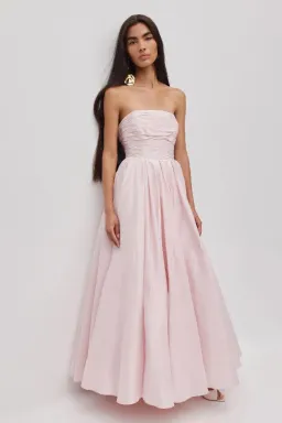 💕 New AJE Thea Bow Gown in Pink Tint & Black- Size 12 AU Maxi Dress 💕 for rent on The Volte - image 3