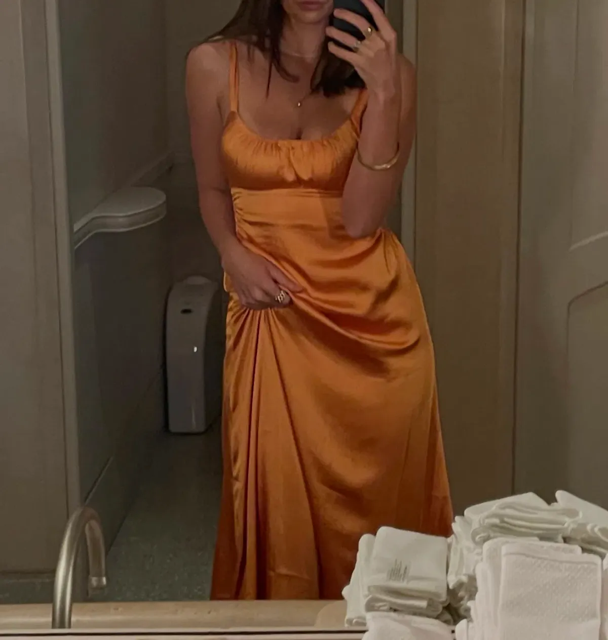 Hansen & Gretel Carlos Midi Silk Dress - Image 6