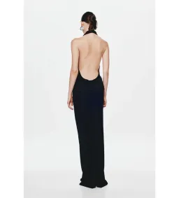 Misha Vanessa Jersey Maxi Dress in Black Size M/AU10 for rent on The Volte - image 2