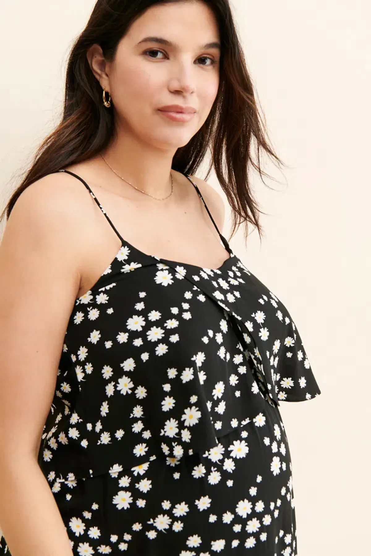 Maternity Daisy Nursing Slip Dress - Image 3