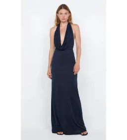 Bec & Bridge Nessie Cowl Maxi Dress in Ink Size AU8 for rent on The Volte - image 1