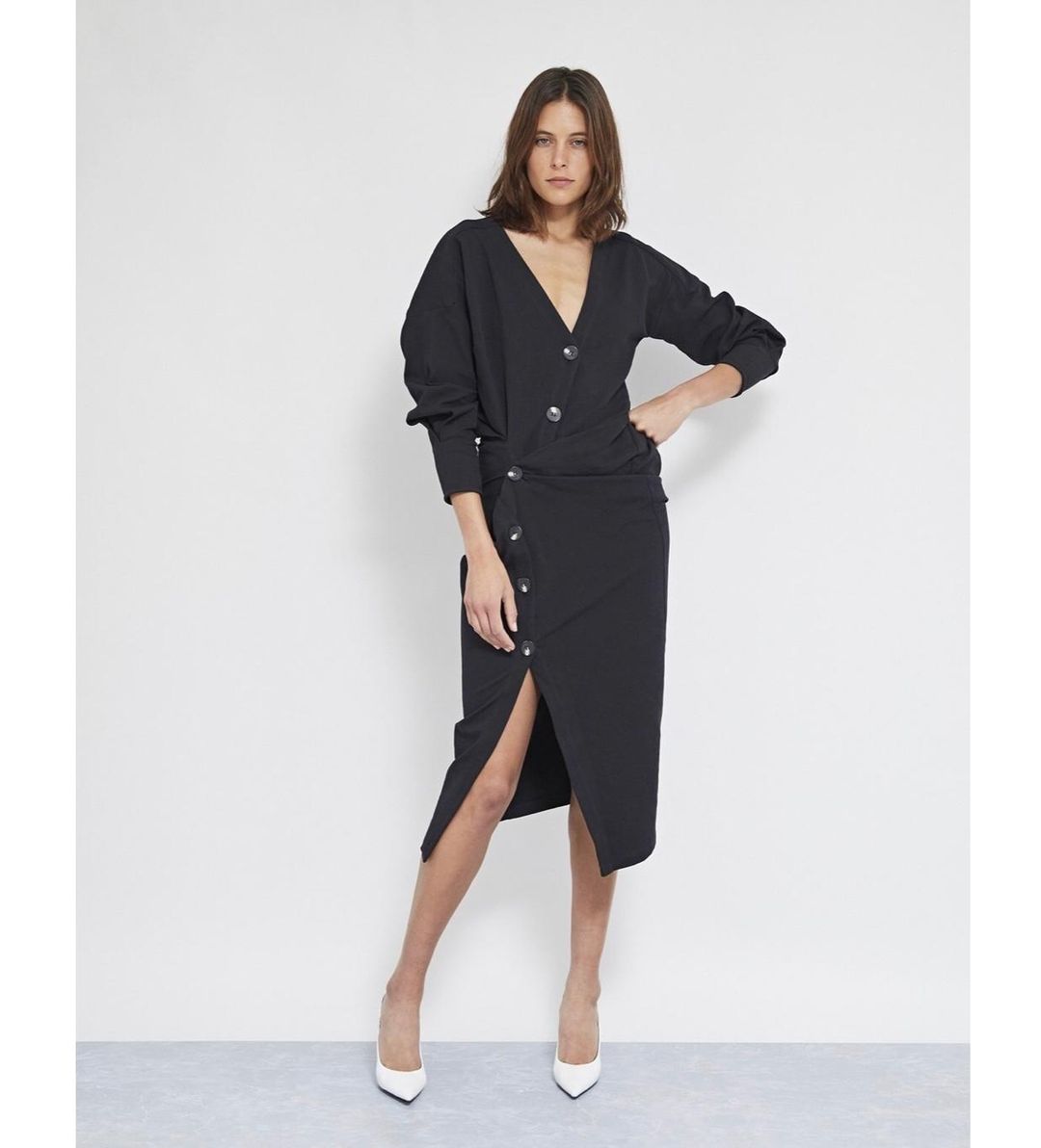 The Riccard Twist Dress for rent on The Volte - main image