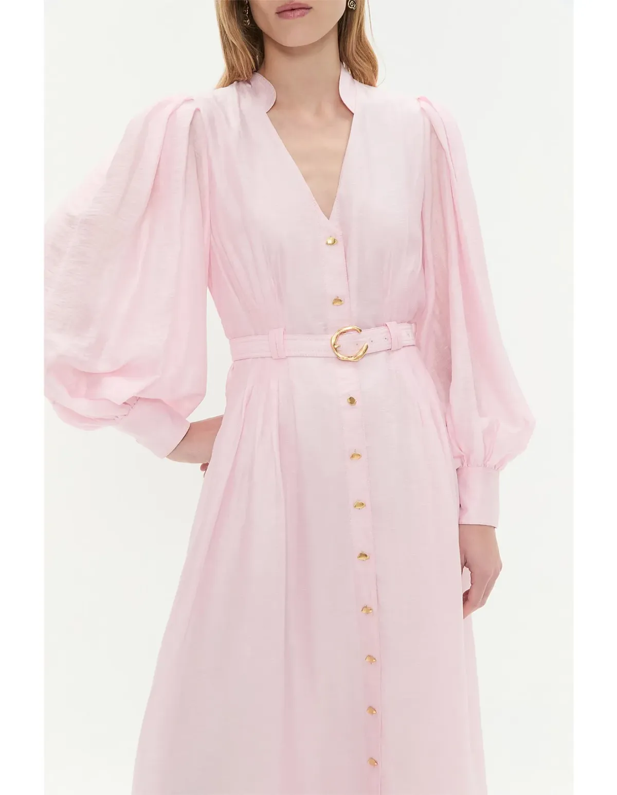 Aje Pastel Pink Dress Size 10 AU - Image 5