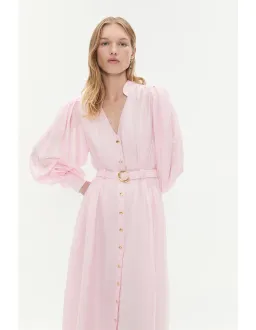 Aje Pastel Pink Dress Size 10 AU for rent on The Volte - image 2