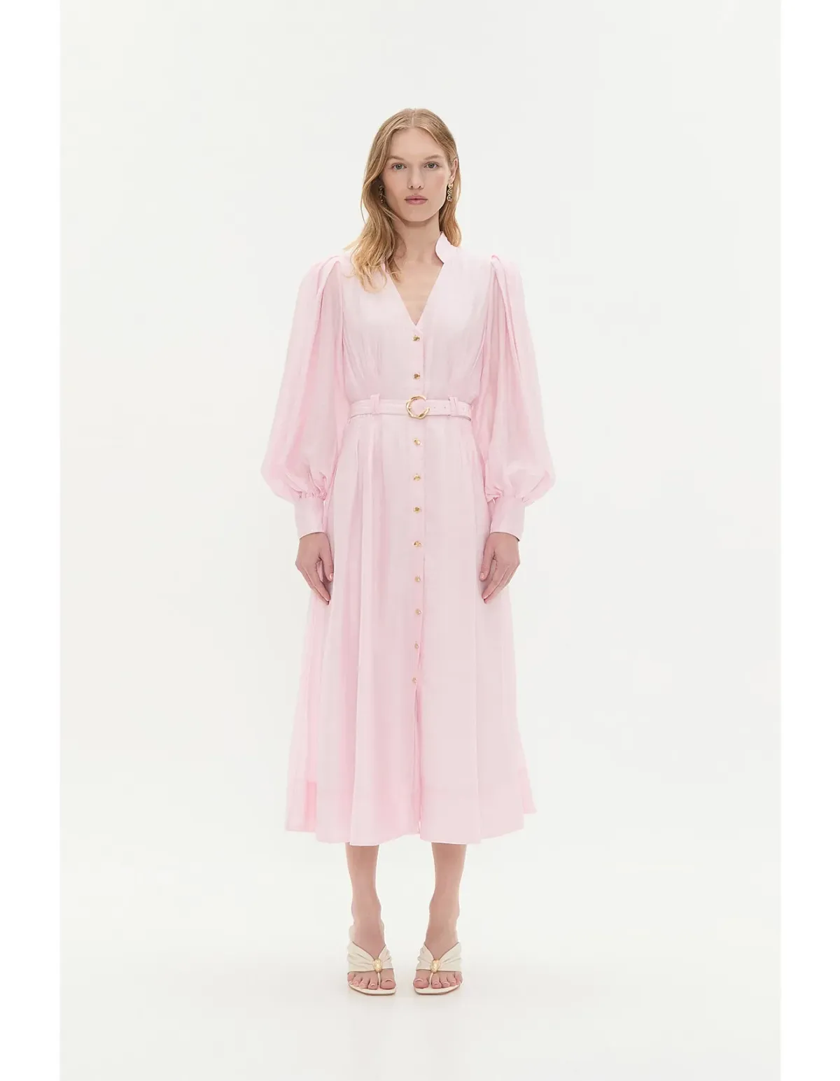 Aje Pastel Pink Dress Size 10 AU - Image 1