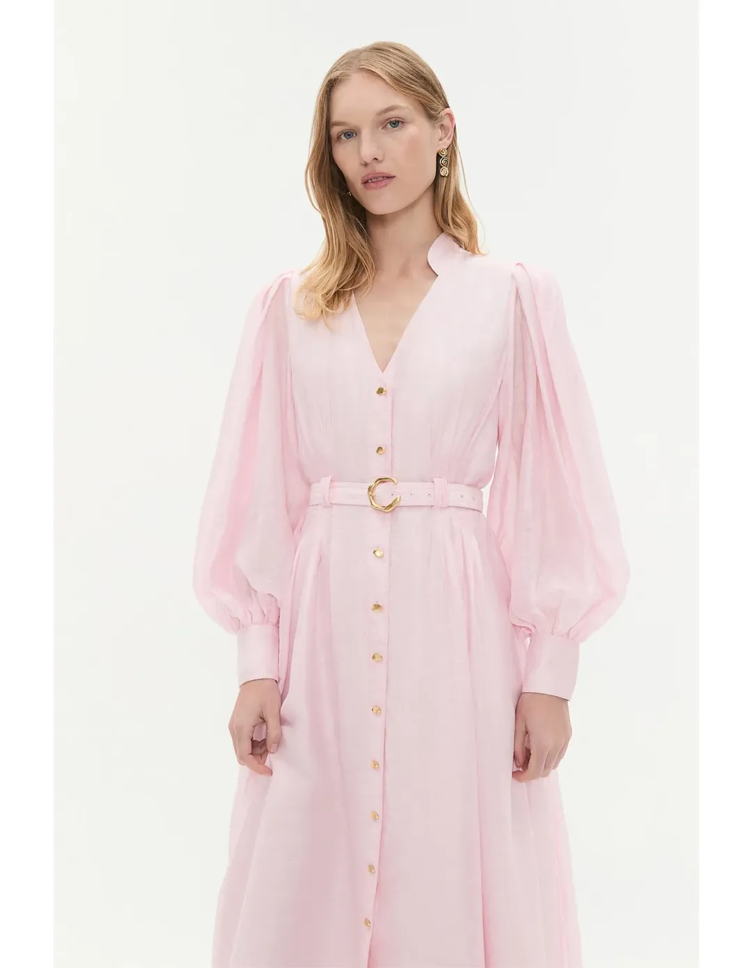 Aje Pastel Pink Dress Size 10 AU for rent on The Volte - main image