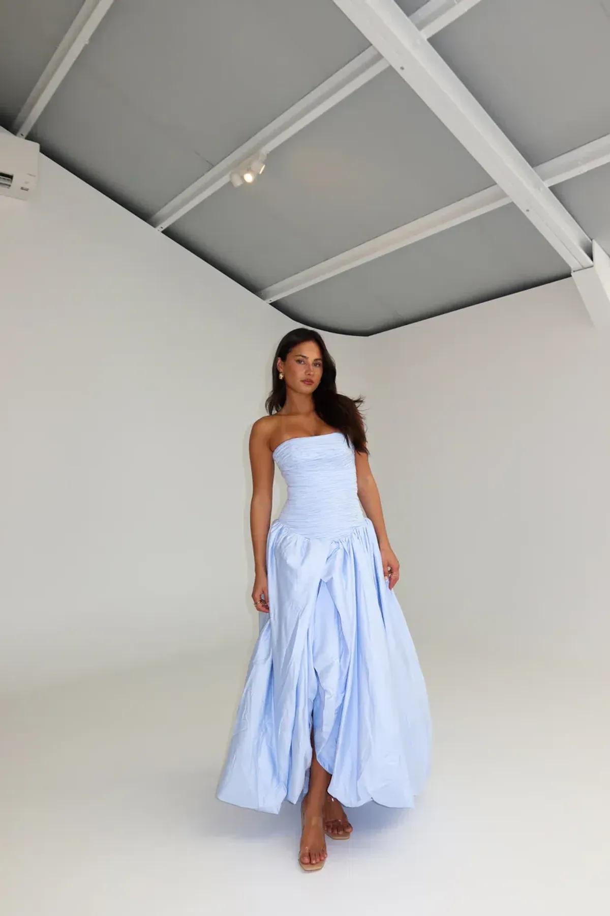 AJE BUBBLE HEM MAXI PEARL BLUE 10 - Image 1