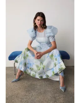 Aje Blue Hydrangea Dress Size 8 AU for rent on The Volte - image 6