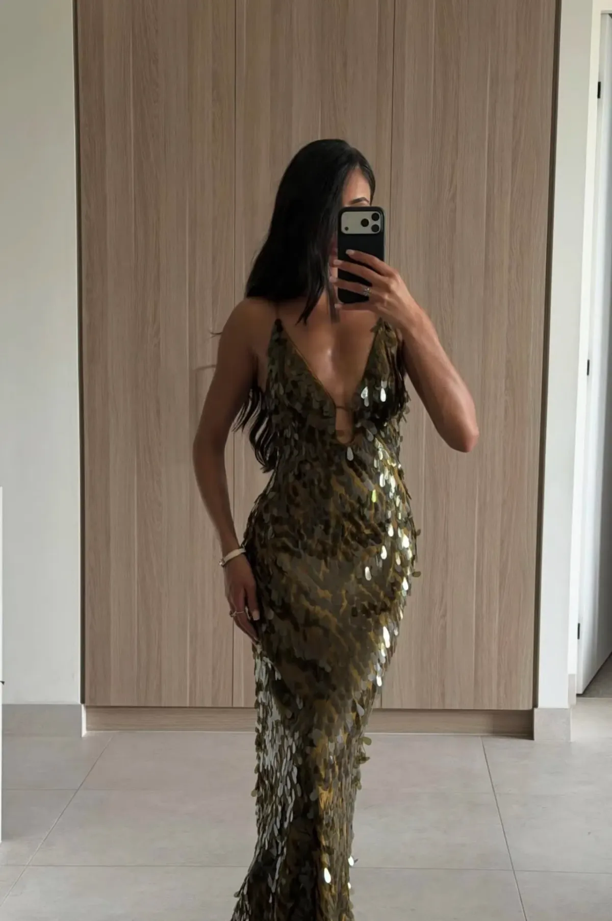 Misha THE SAPPHIRE SEQUIN DRESS - Image 1