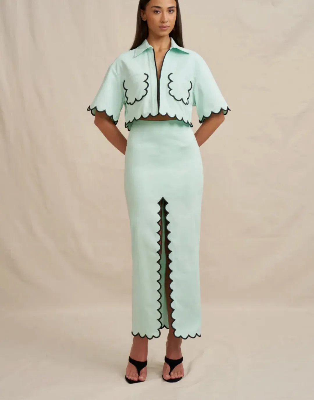 KALANI MIDI SKIRT for rent on The Volte - main image