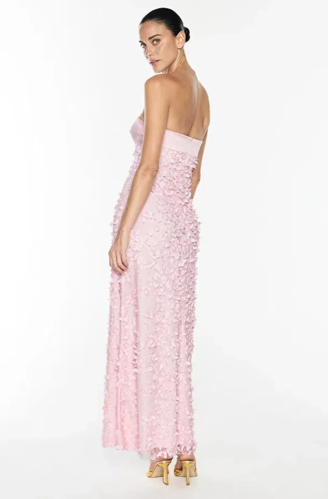 ENCHANTMENT BALCONETTE DRESS | PETAL PINK - SIZE 4 for rent on The Volte - main image