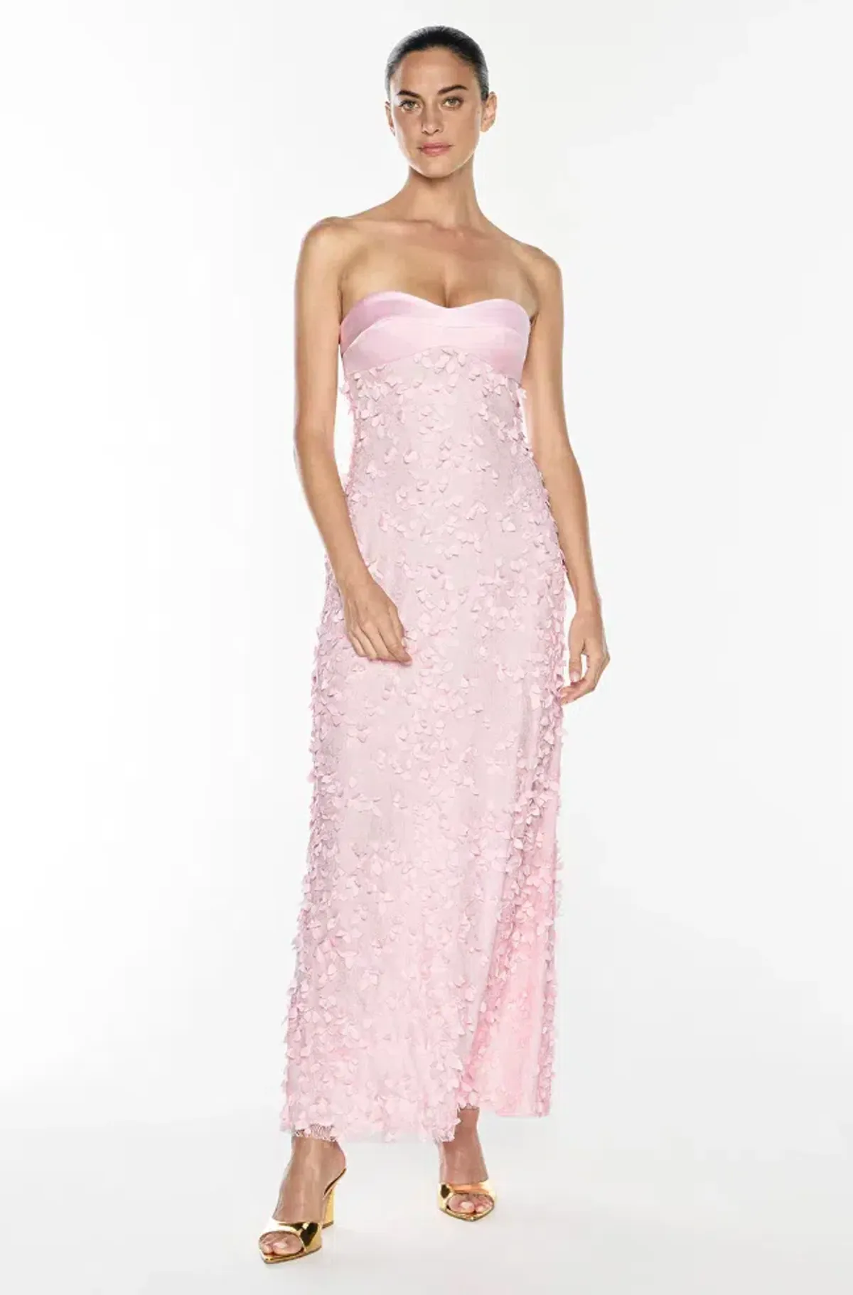 ENCHANTMENT BALCONETTE DRESS | PETAL PINK - SIZE 4 - Image 1